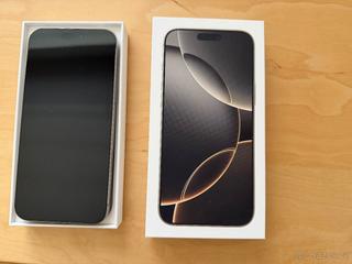 iPhone 16 Pro Max, 256GB, jako nový, záruka