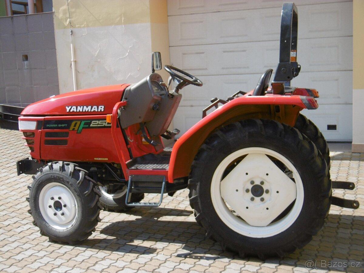 Malotraktor YANMAR AF250D s rotavátorem