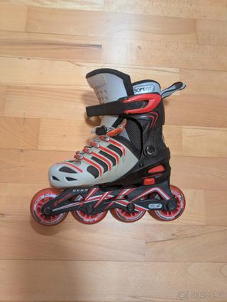 In-line brusle HySkate / Silver (stříbrno-oranžové)