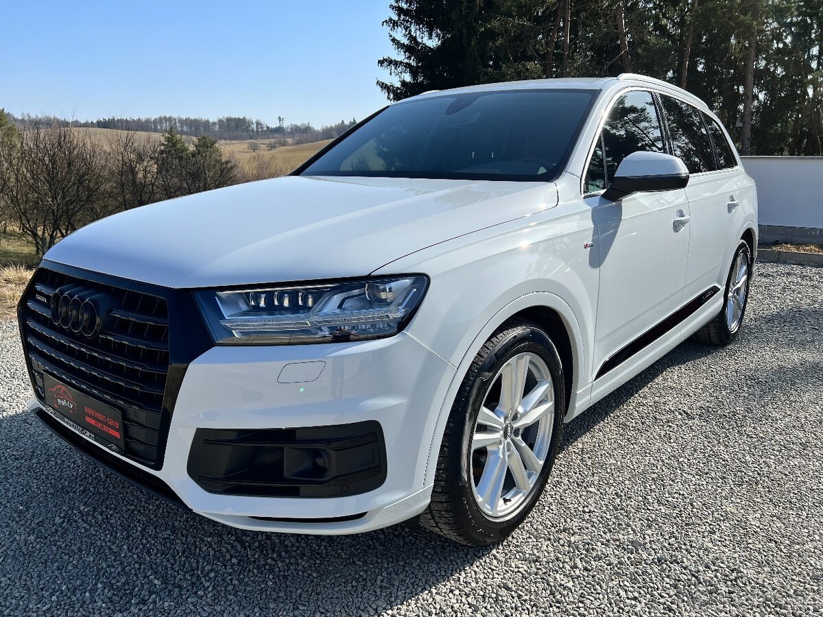 Audi Q7 50 3.0TDI QUATTRO, S-LINE SPORT PLUS, 1.MAJ, CZ, DPH