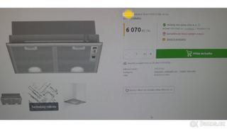 Nová Vestavná digestoř Bosch