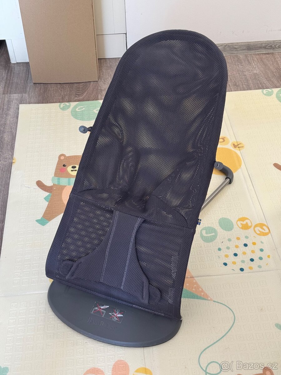 Lehátko BabyBjörn Bouncer Bliss Mesh Grey