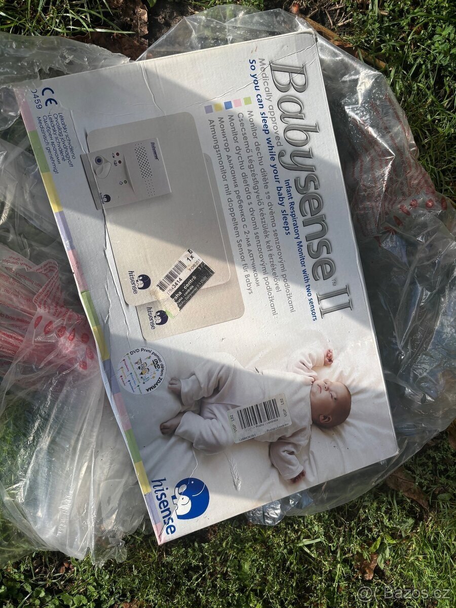 MONITOR BABYSENSE II 2 PODLOŽKY