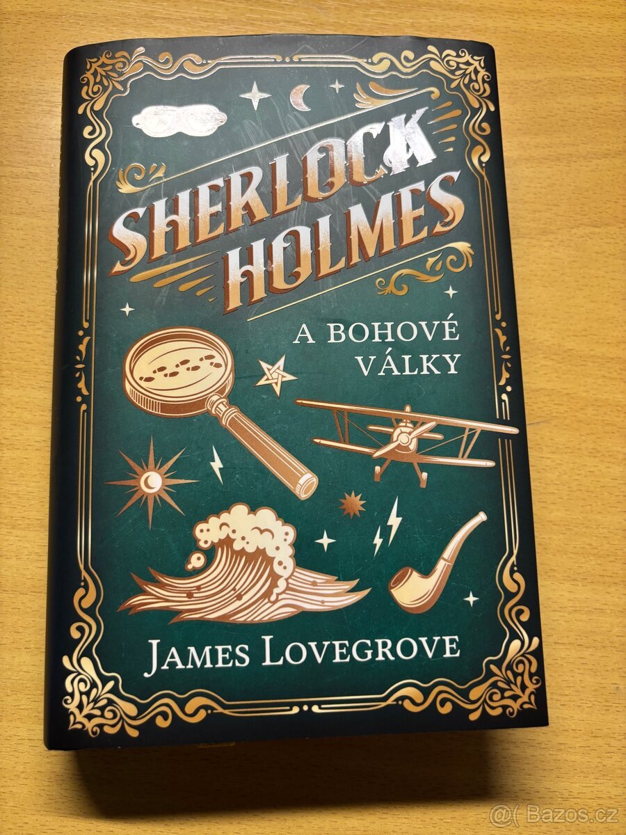 Nová kniha Sherlock Holmes a bohové války James Lovengrove