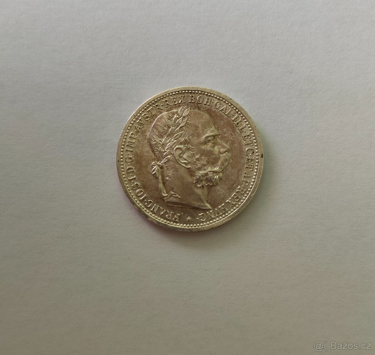 1 Koruna 1900 F.J.I., sbírková, ražební lesk