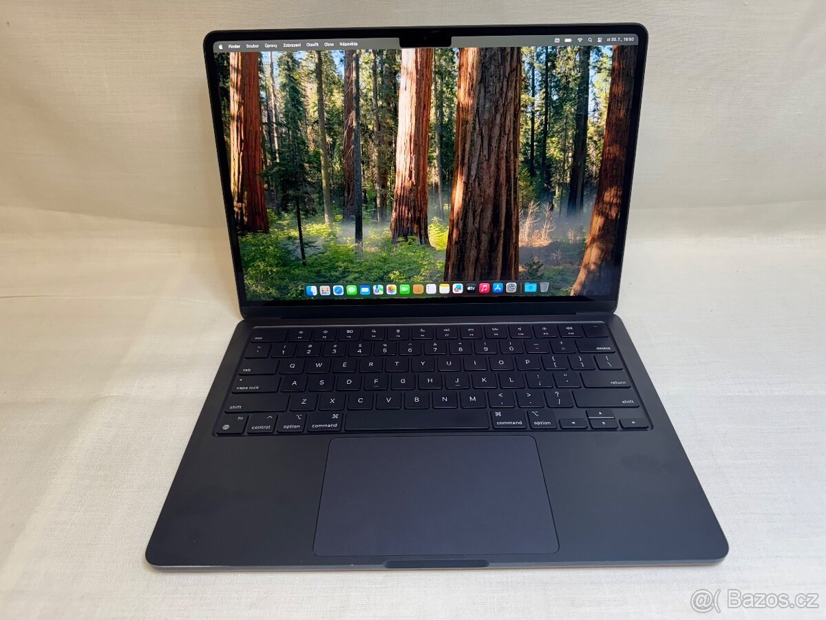 CTO 13 MacBook Air M2 8jádro 2022 SSD 256/16GB ZÁRUKA
