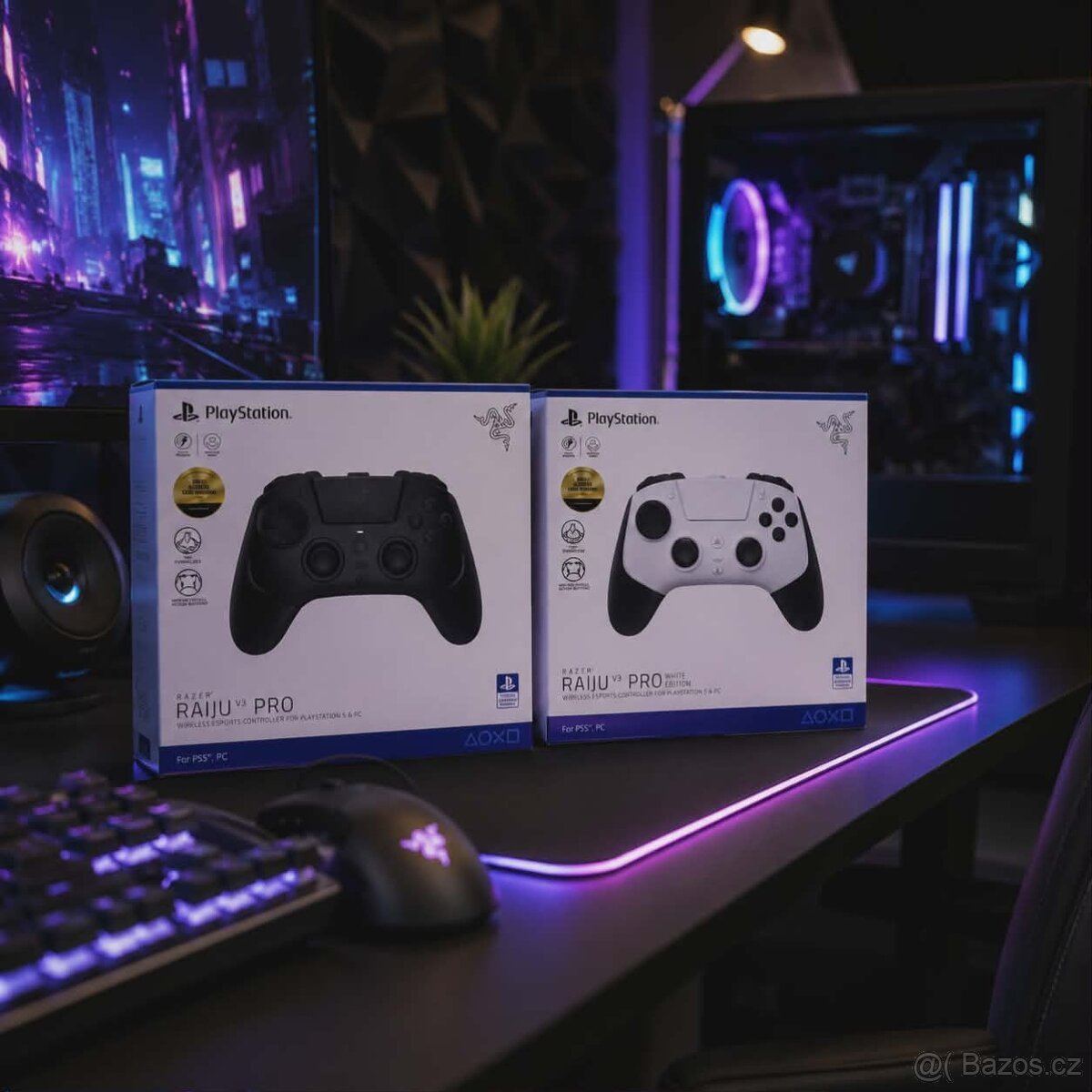 Razer Razer Raiju V3 Pro PS5 & PC White / Black
