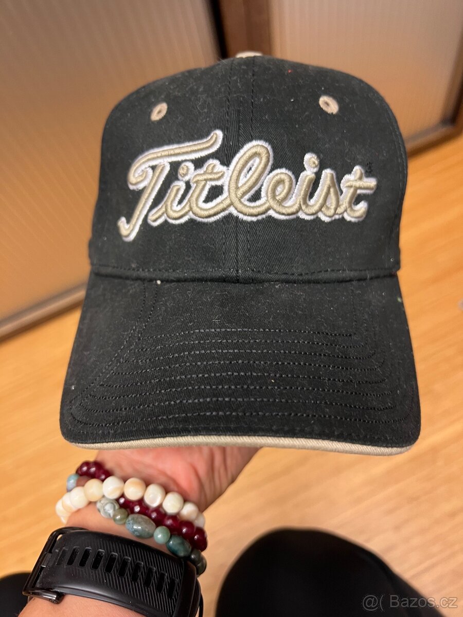 Golfová kšiltovka Titlesist černá