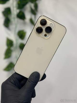 iPhone 14 Pro 128GB zlatý - 99% baterie, DPH