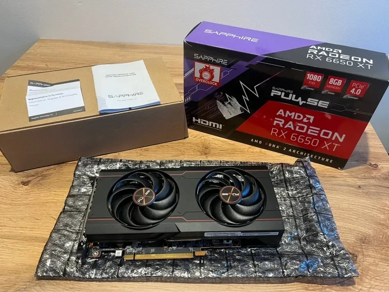 Sapphire Pulse Radeon RX 6650 XT 8GB GDDR6 OC + krabice,