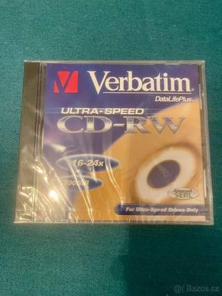 CD-RW VERBATIM 700MB 16-24X - 4 KUSY