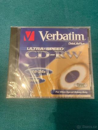 CD-RW VERBATIM 700MB 16-24X - 4 KUSY