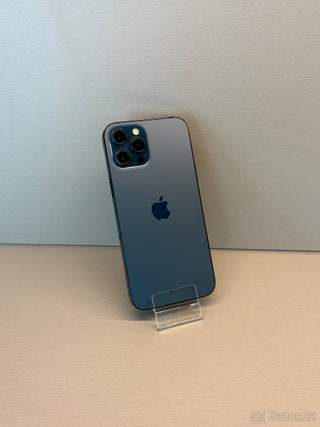 APPLE IPHONE 12 PRO MAX 128GB MODRÝ,100% BATERIE