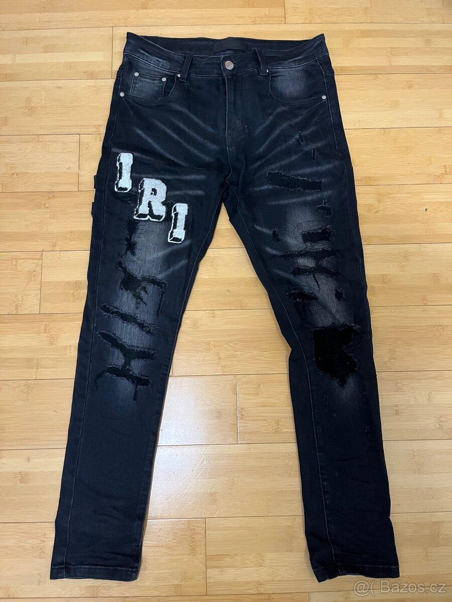Amiri jeans černé