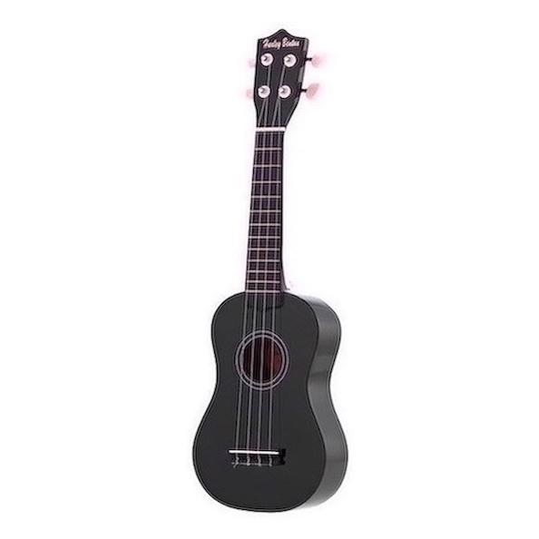 Černé sopránové ukulele