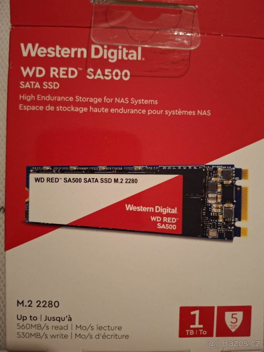 Western Digital WD Red M.2 2280 SSD SATA 1TB