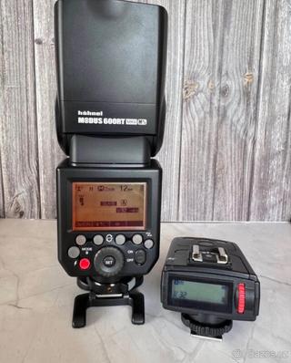 Blesk pro Olympus / lumix Hähnel 600RT MK II + odpalovač