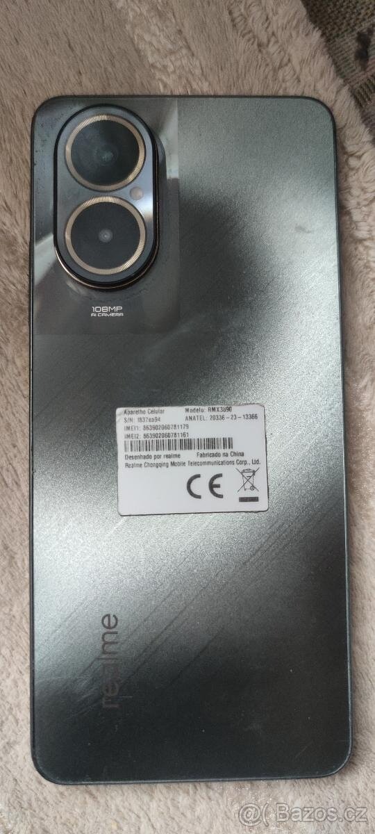 Realme C67 celkem12 gb/256 gb 108 Mpix plně funkční