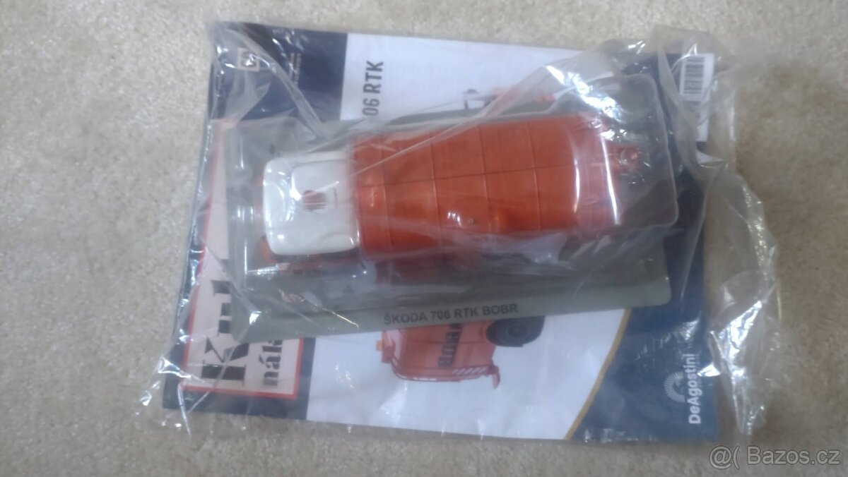 Kultovní náklaďáky Deagostini Škoda 706 RTK Bobr