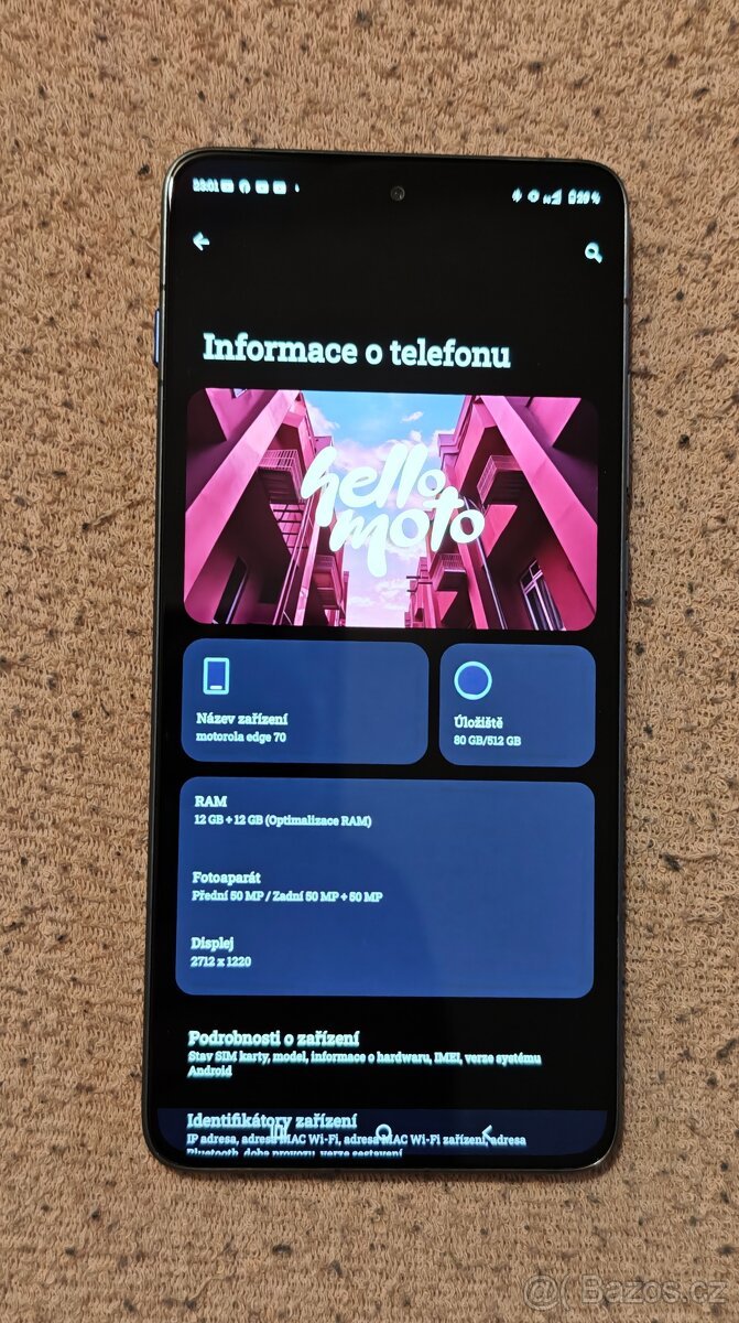 Motorola edge 70 12/512gb