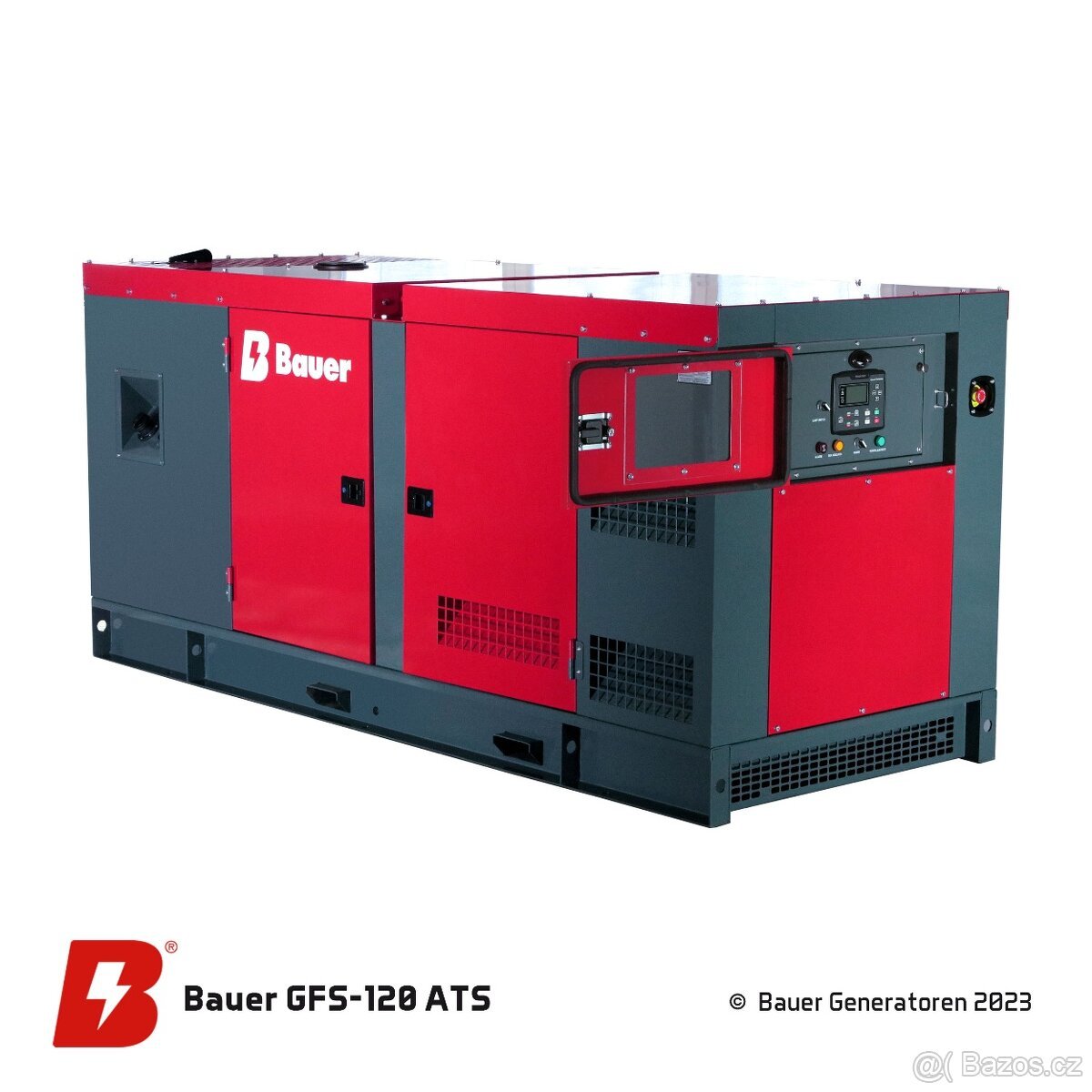 Dieselový generátor BAUER GFS-120 ATS – 120 kW / 150 kVA