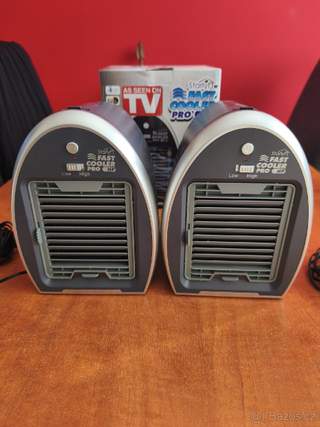 Malá domácí klimatizace ( větrák) Fast Cooler Pro HP. 2 ks.