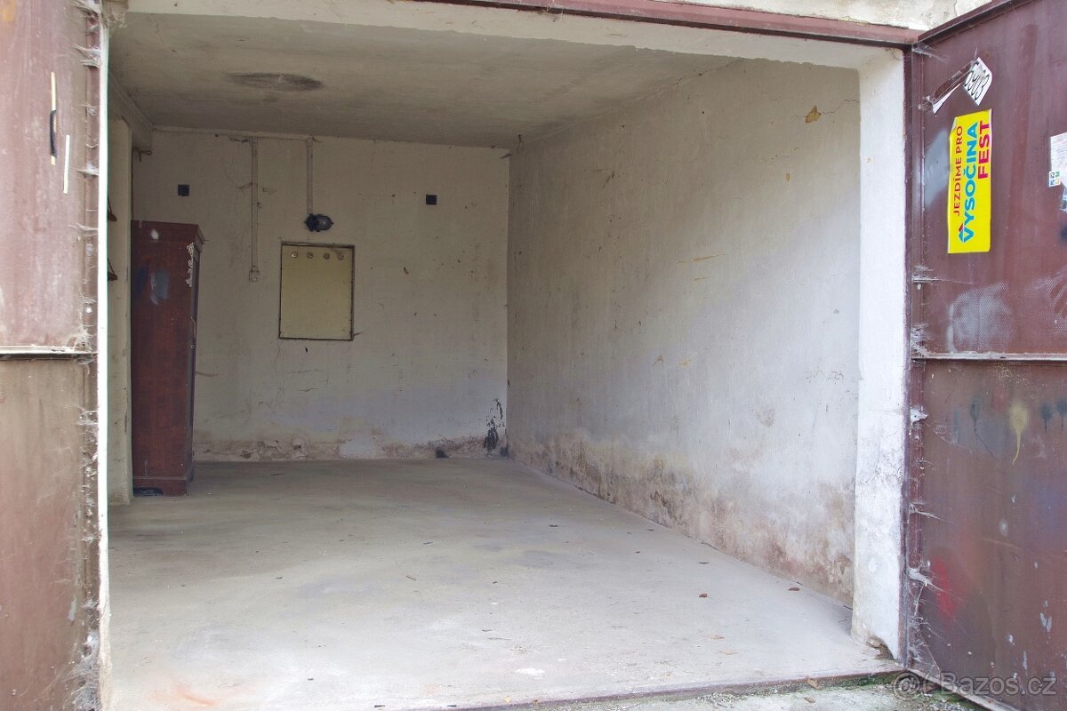 Garáž 24 m² Jihlava ul. U Cihelny