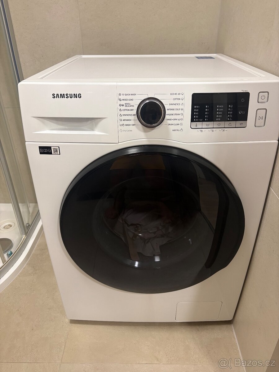 Samsung WD90TA046BE/LE – pračka se sušičkou 9/6 kg