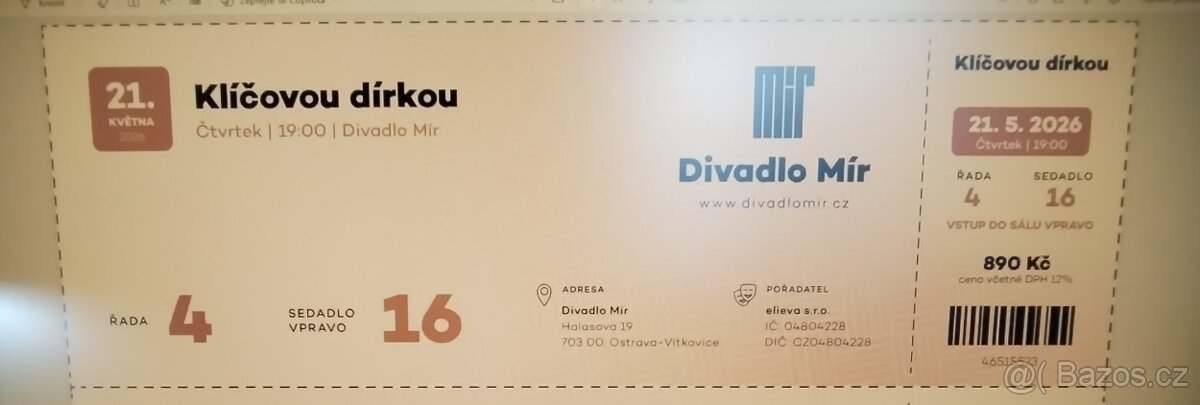 Divadlo Mír - Ostrava