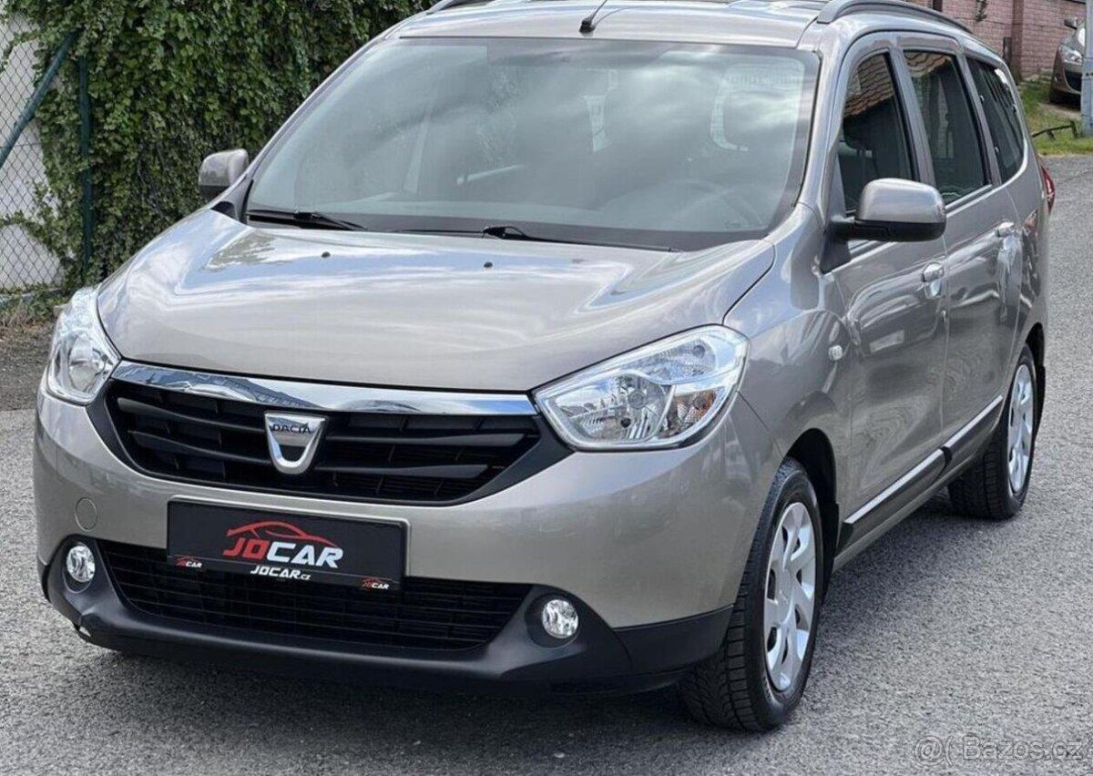 Dacia Lodgy 1.6i 61kw 7MÍST TAŽNÉ ČR 1.MAJ manuál 61 kw