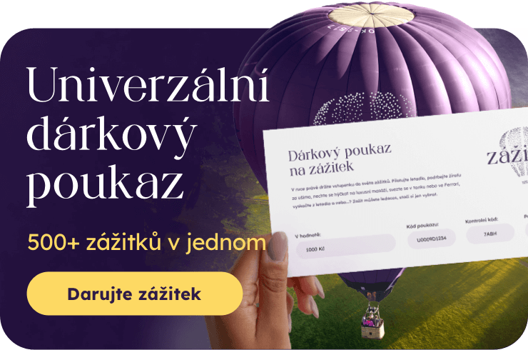 Dárkový poukaz na zážitek - v hodnotě 2000,-Kč