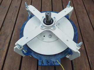 axiální generátor 3-5kw/300RPM, pro VAWT, hydro