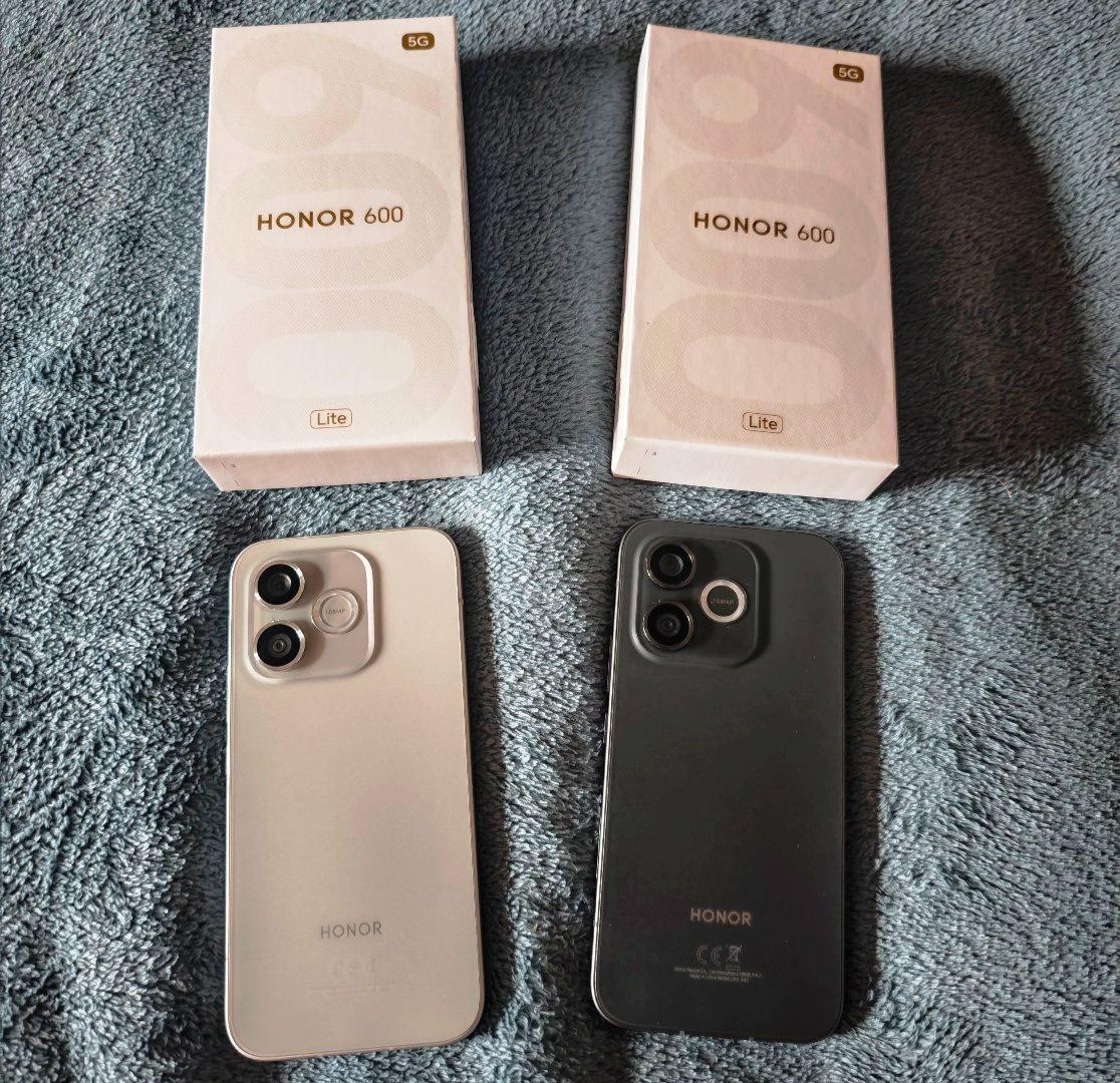 Nový HONOR 600 Lite 5G 8 GB/256 GB šedý/černý