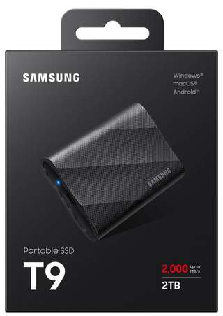 Samsung Portable SSD T9 2TB černý