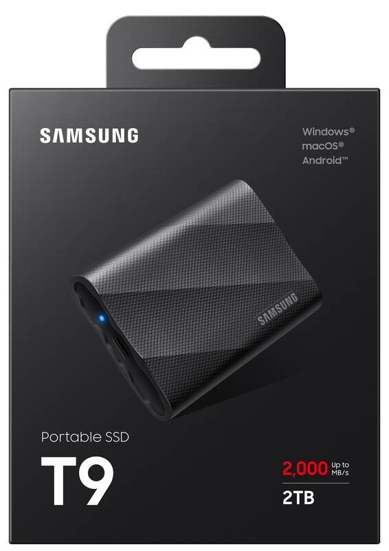 Samsung Portable SSD T9 2TB černý