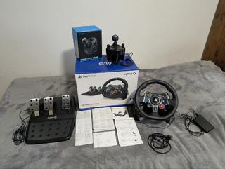 Logitech G29 + Řadici páka–top stav.