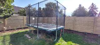 Trampolína Decathlon Rectangular 520 + bohaté příslušenství
