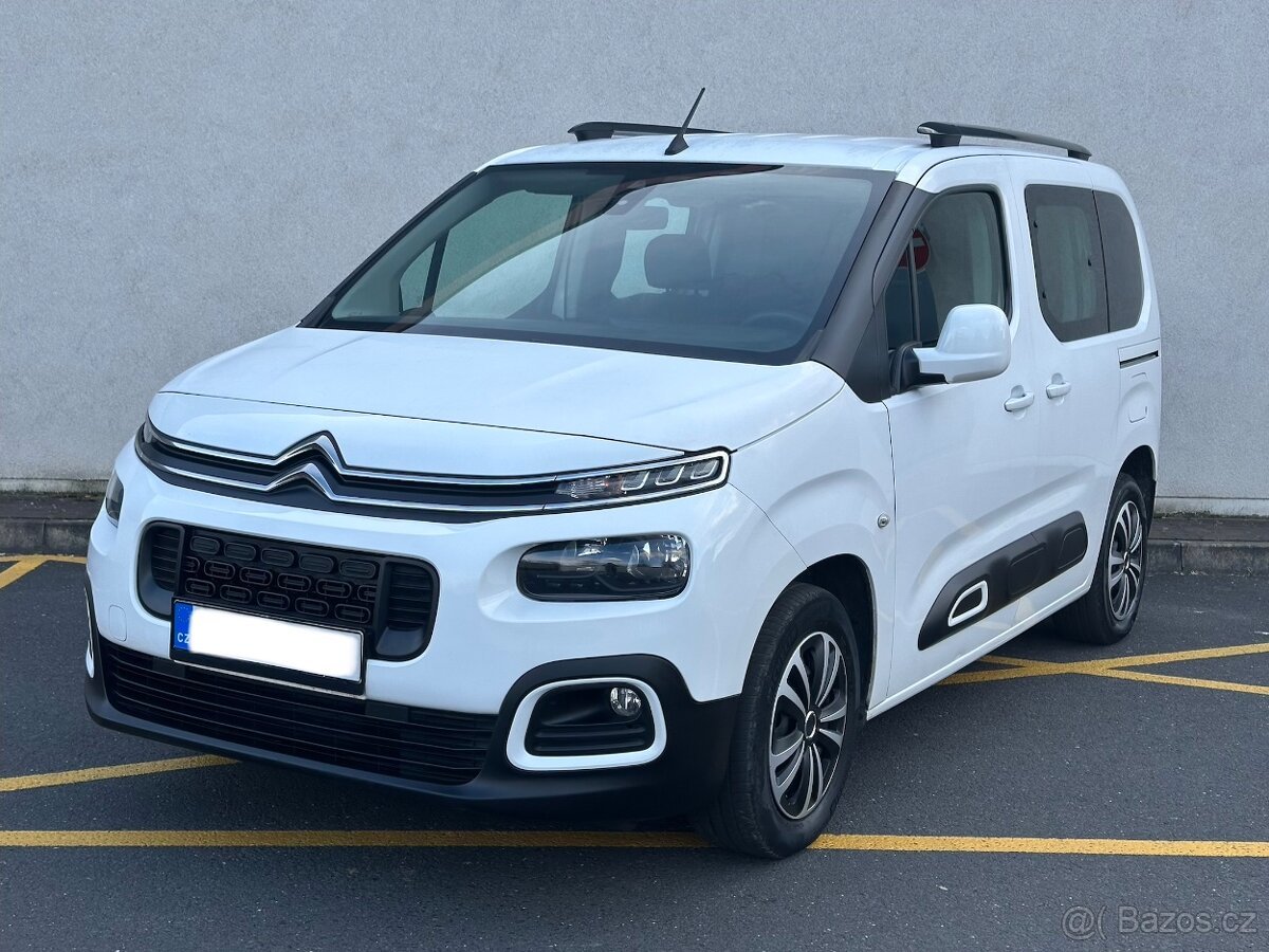Berlingo 1,5hdi,1.maj.Čr,TOP stav, DPH