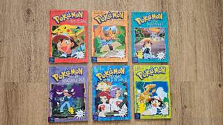 SADA 1–6: retro kniha Pokémon