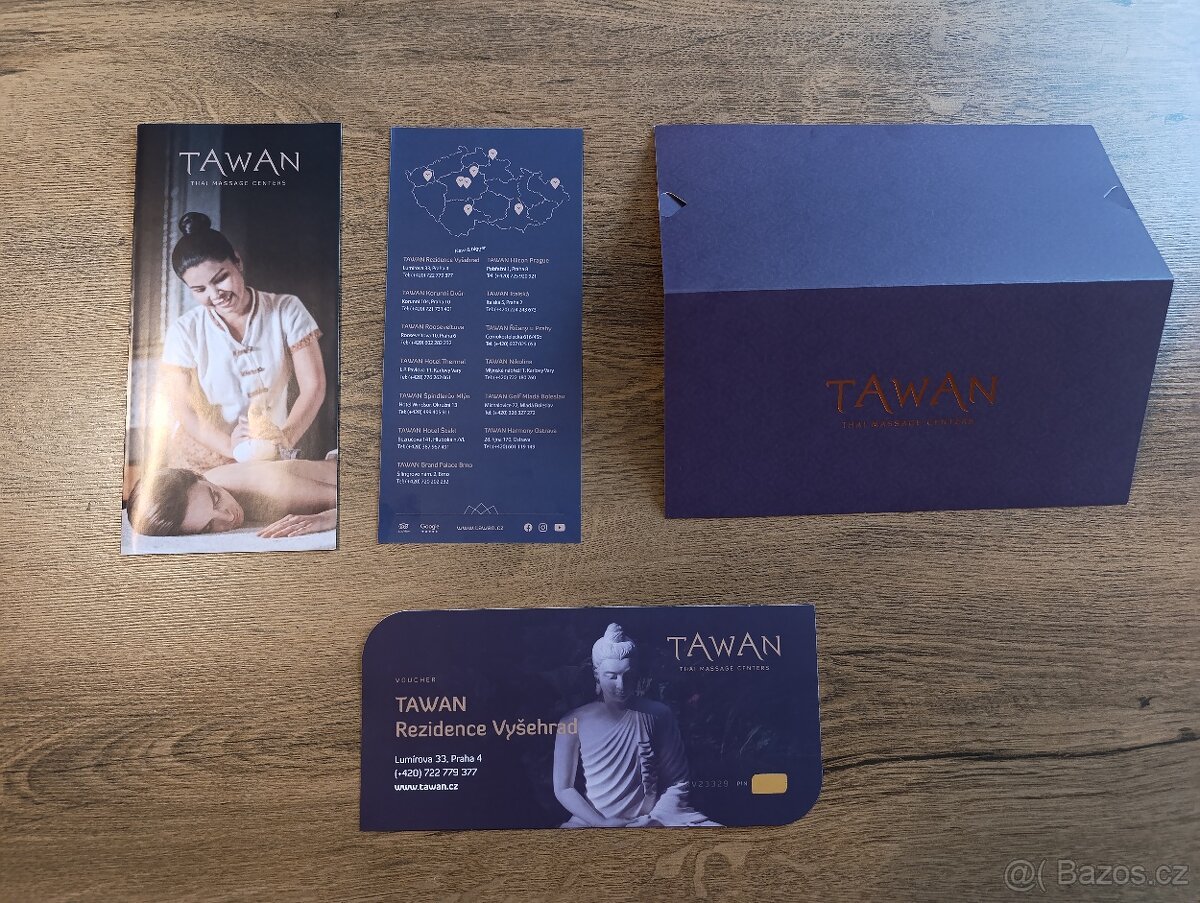masážní poukaz - Thajská masáž TAWAN