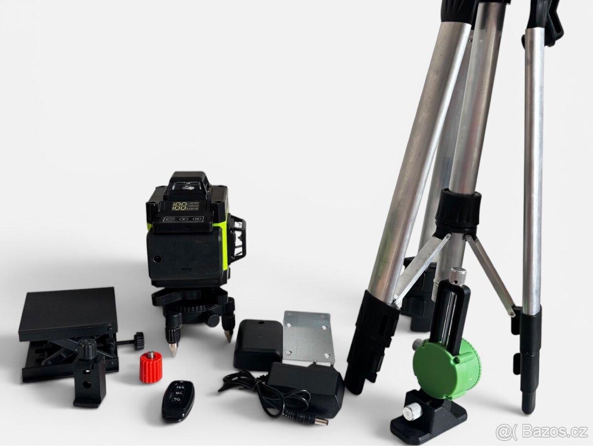 4D křížový laser se stativem