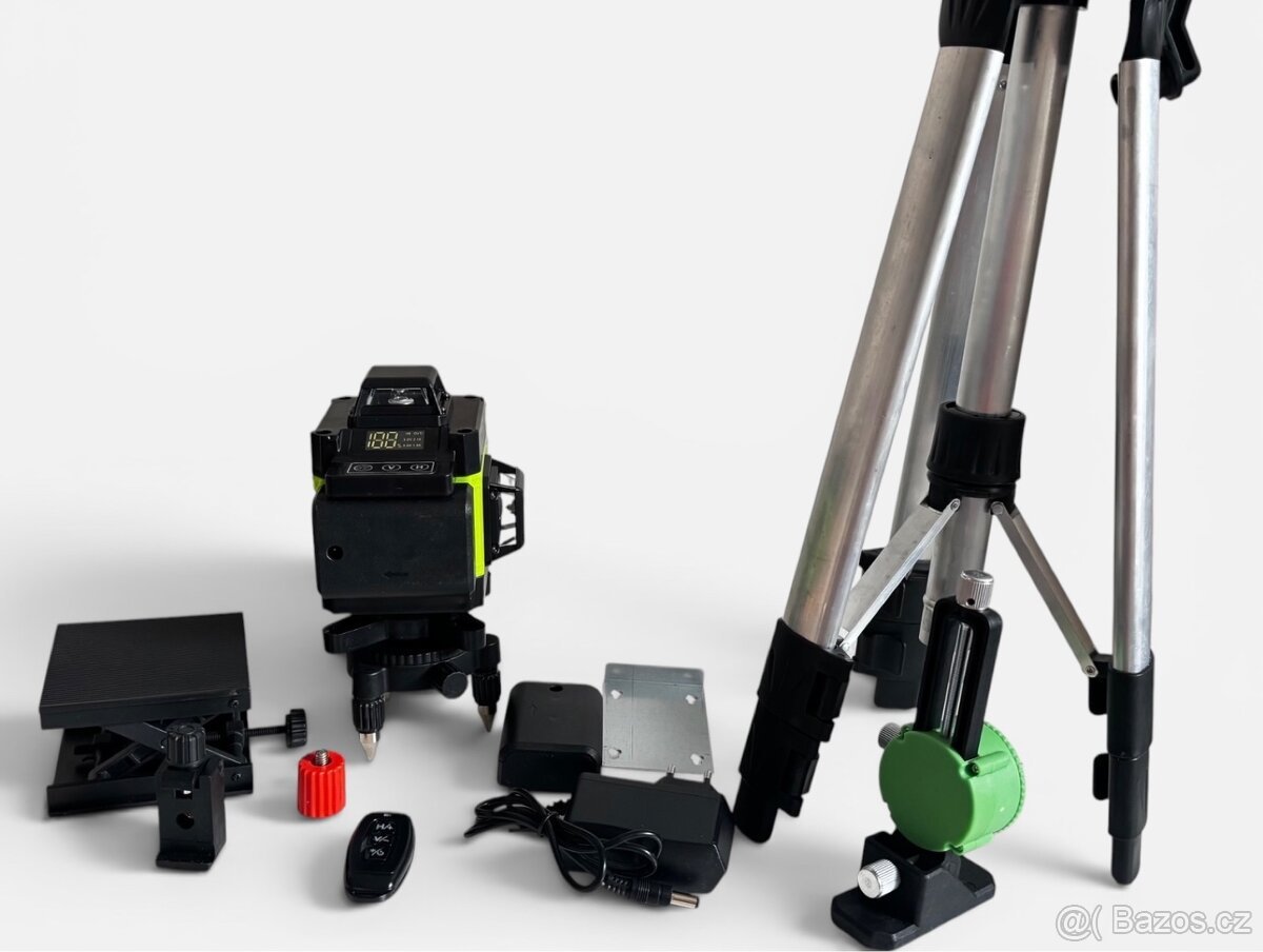 4D křížový laser se stativem