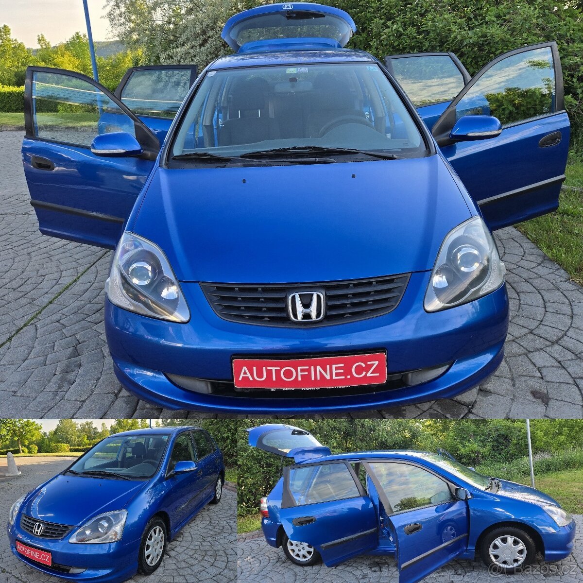 HONDA CIVIC 1,4 16v KLIMA, TAŽNÉ ZAŘ. 133tis.km