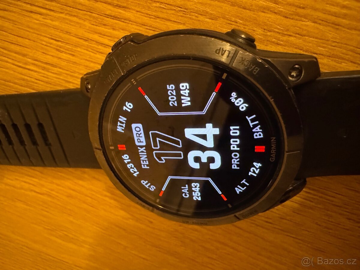 Garmin Epix 2 pro- titan Saphire black