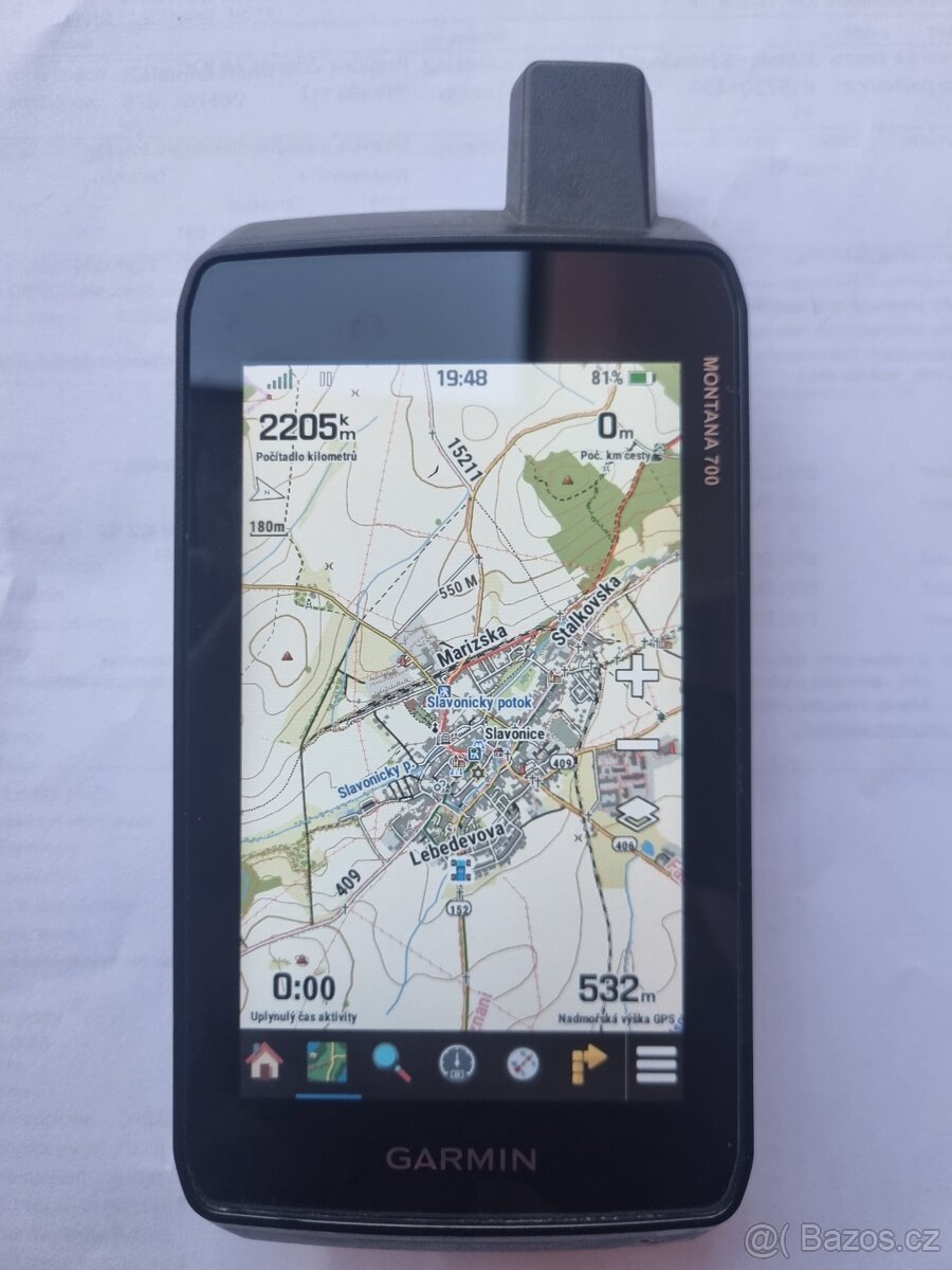 Navigace garmin montana 700 pro