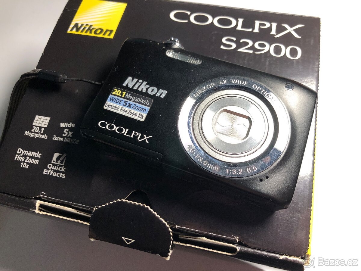 Nikon Coolpix S2900 černý