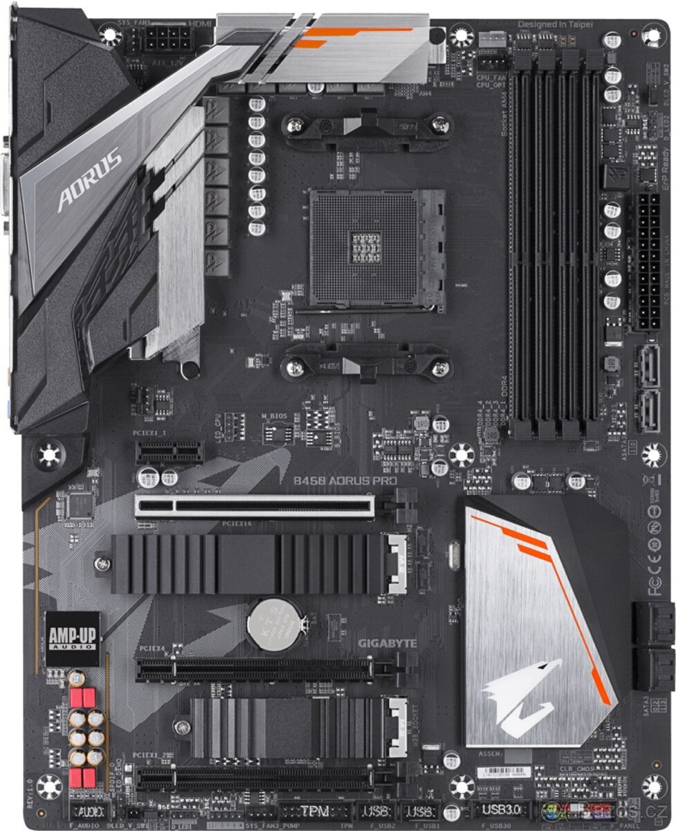 Gigabyte B450 AORUS PRO – originální krabice 📦