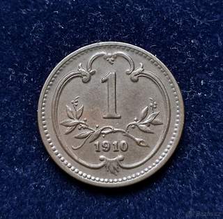 1 heller 1910 František Josef l.