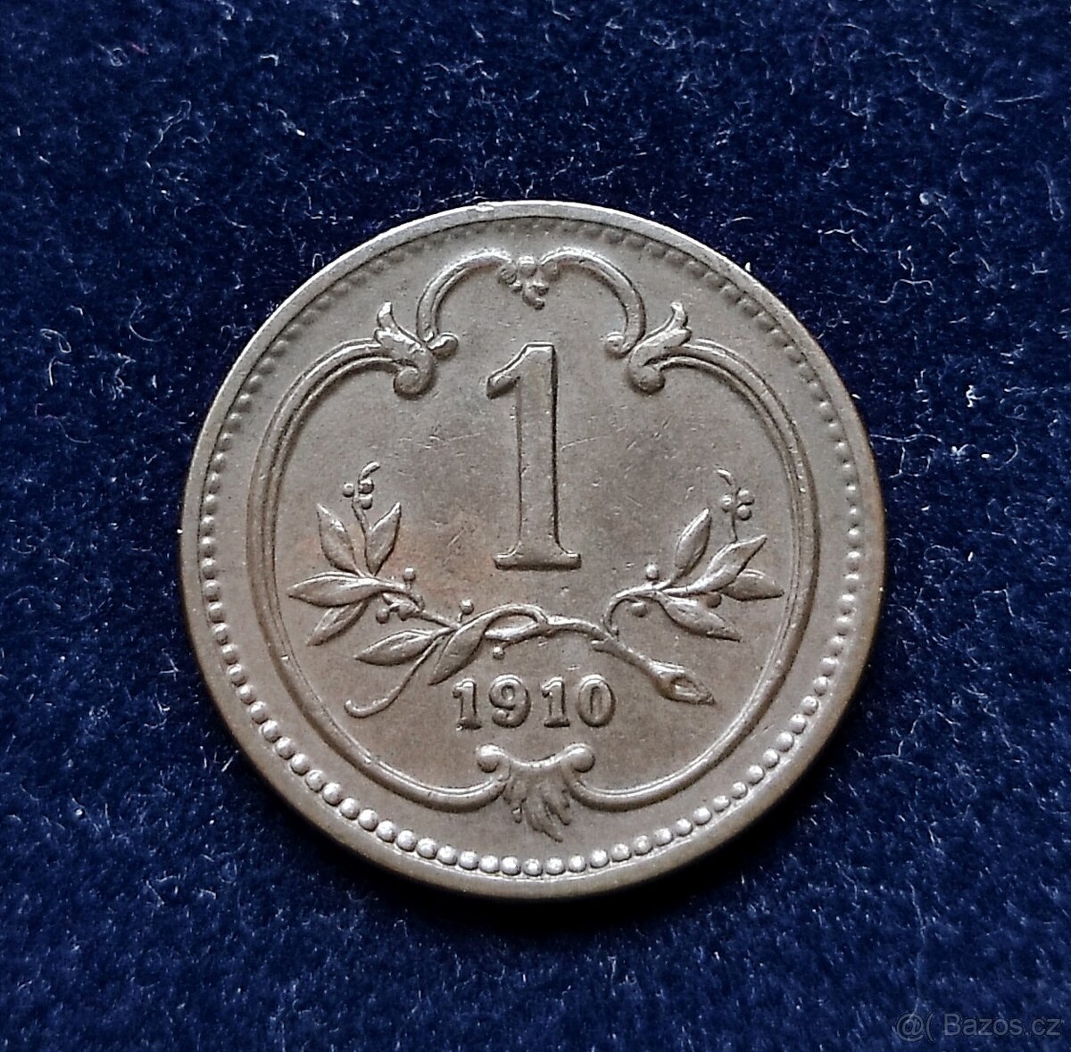 1 heller 1910 František Josef l.