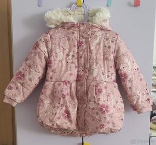 Dívčí zimní bunda vel.98